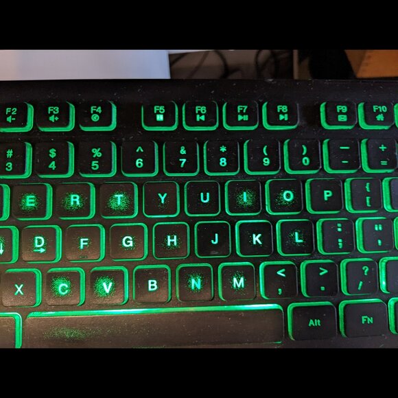 Rii Wired Keyboard RK105 USB Backlit / lighted - Picture 1 of 9